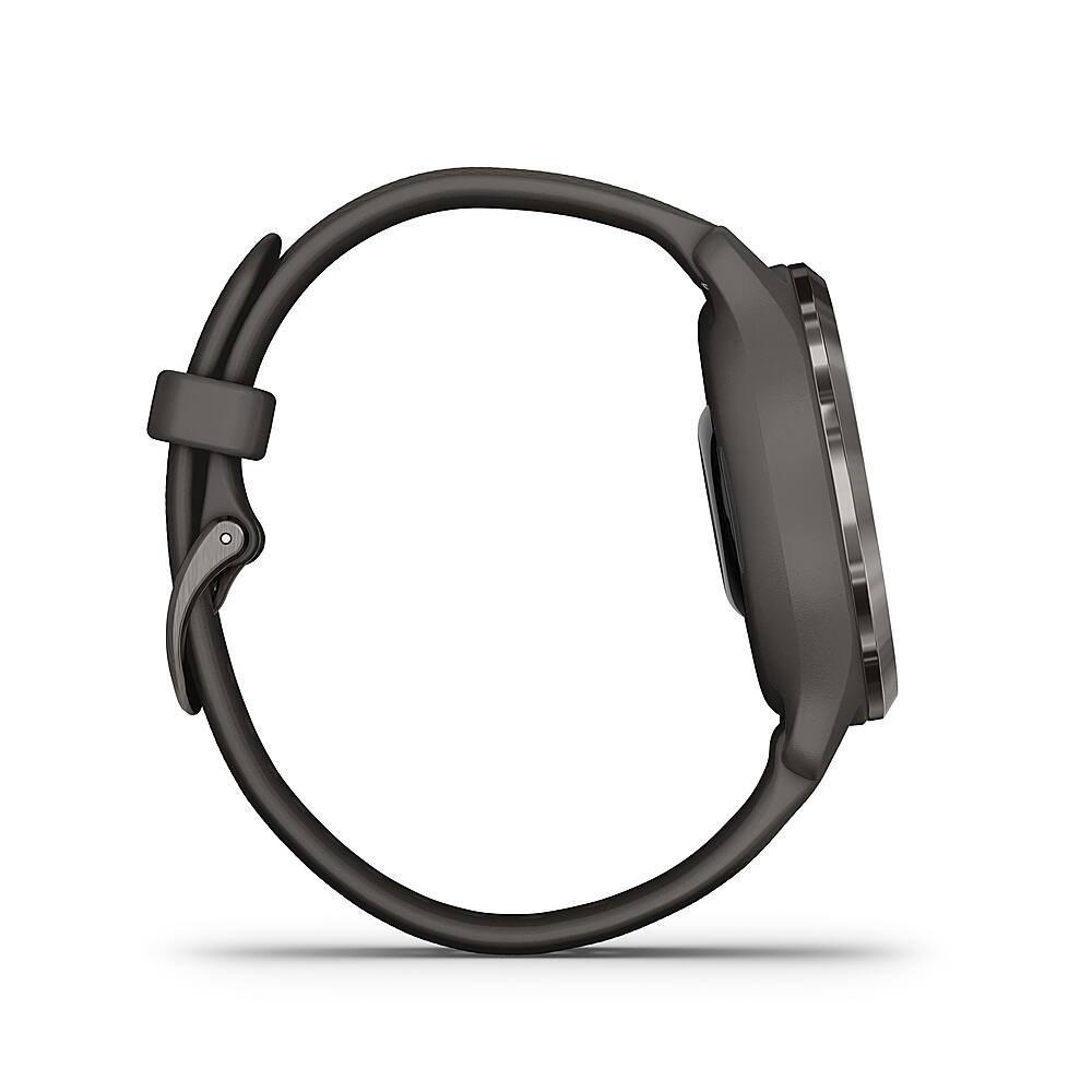 Alt View 1. Garmin - Venu 2S GPS Smartwatch 40 mm Fiber-Reinforced Polymer - Slate/Graphite.