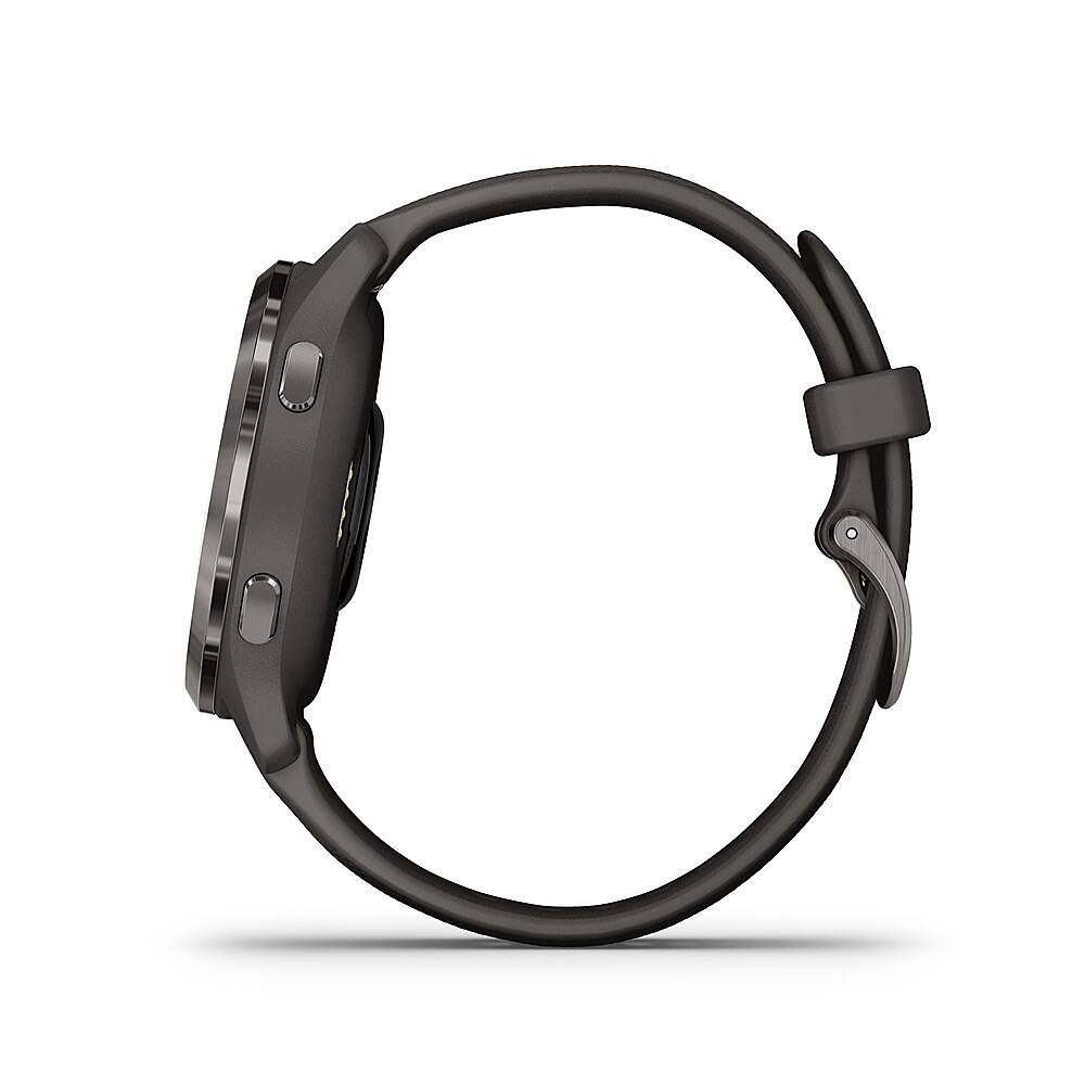 Alt View 2. Garmin - Venu 2S GPS Smartwatch 40 mm Fiber-Reinforced Polymer - Slate/Graphite.