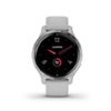 Garmin - Venu 2S GPS Smartwatch 40 mm Fiber-Reinforced Polymer - Silver Bezel with Mist Gray Case