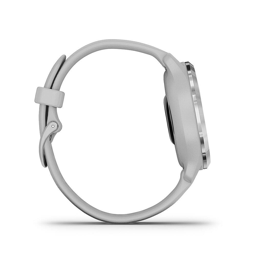 Alt View 1. Garmin - Venu 2S GPS Smartwatch 40 mm Fiber-Reinforced Polymer - Silver/Mist Gray.