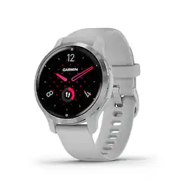 Garmin - Venu 2S GPS Smartwatch 40 mm Fiber-Reinforced Polymer - Silver/Mist Gray - (2021)