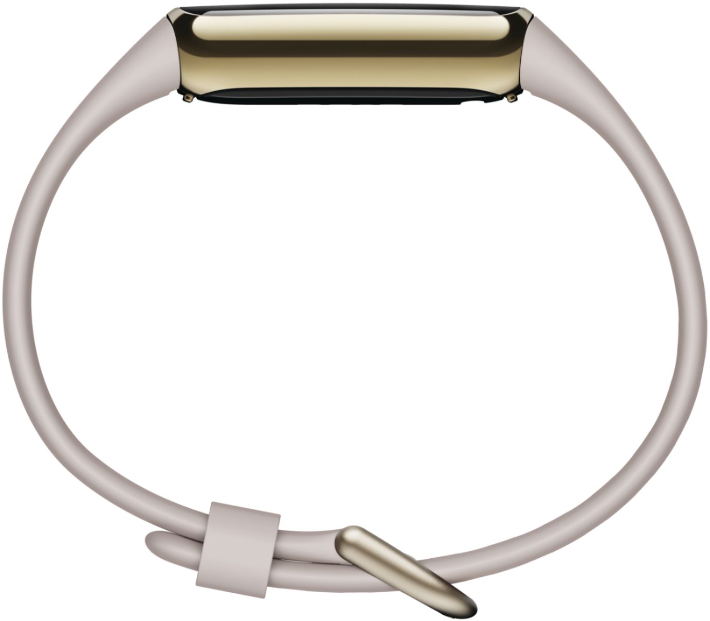 Fitbit Luxe Fitness & Wellness Tracker - Lunar White/Soft Gold Stainless  Steel 