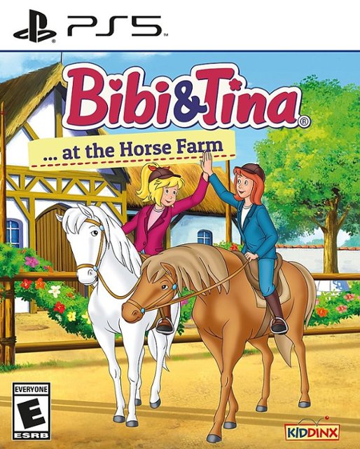 Front Zoom. Bibi & Tina at the Horse Farm - PlayStation 5.