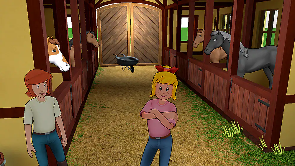 Alt View 14. GS2 Games - Bibi & Tina at the Horse Farm.