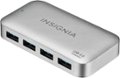 Alt View Zoom 11. Insignia™ - 4-Port USB 3.0 Powered Hub - Metallic Gray.