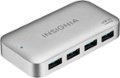 Front Zoom. Insignia™ - 4-Port USB 3.0 Powered Hub - Metallic Gray.