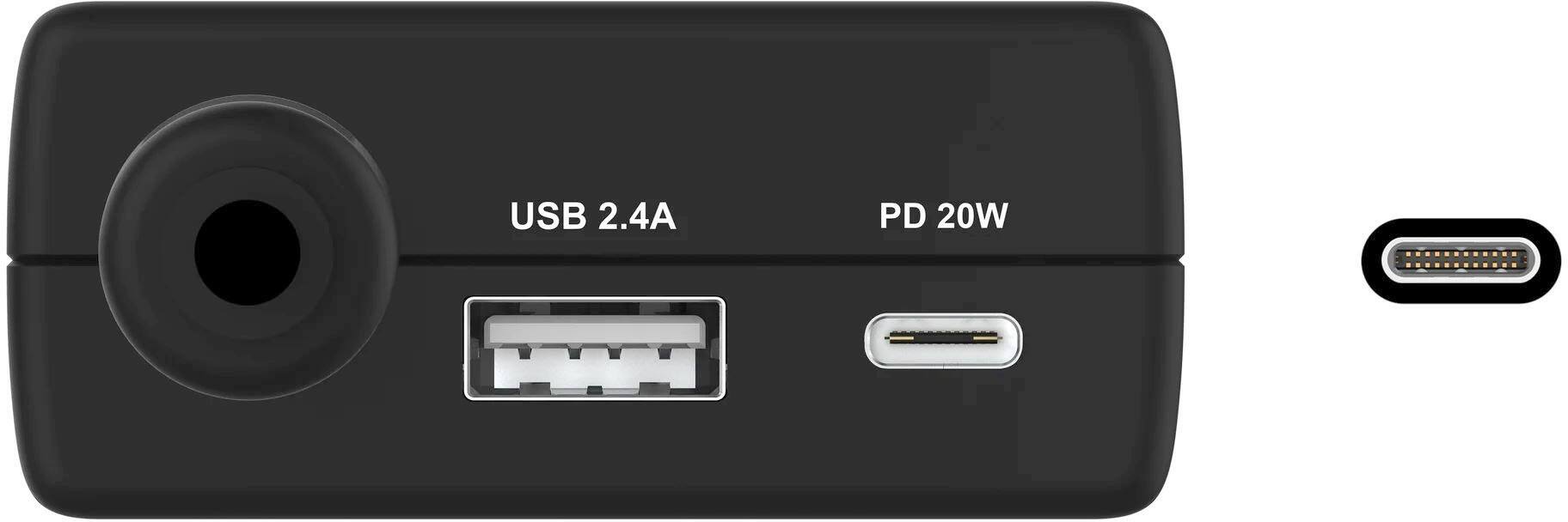 Alt View 11. j5create - 108W PD USB-C Super Charger - Black.