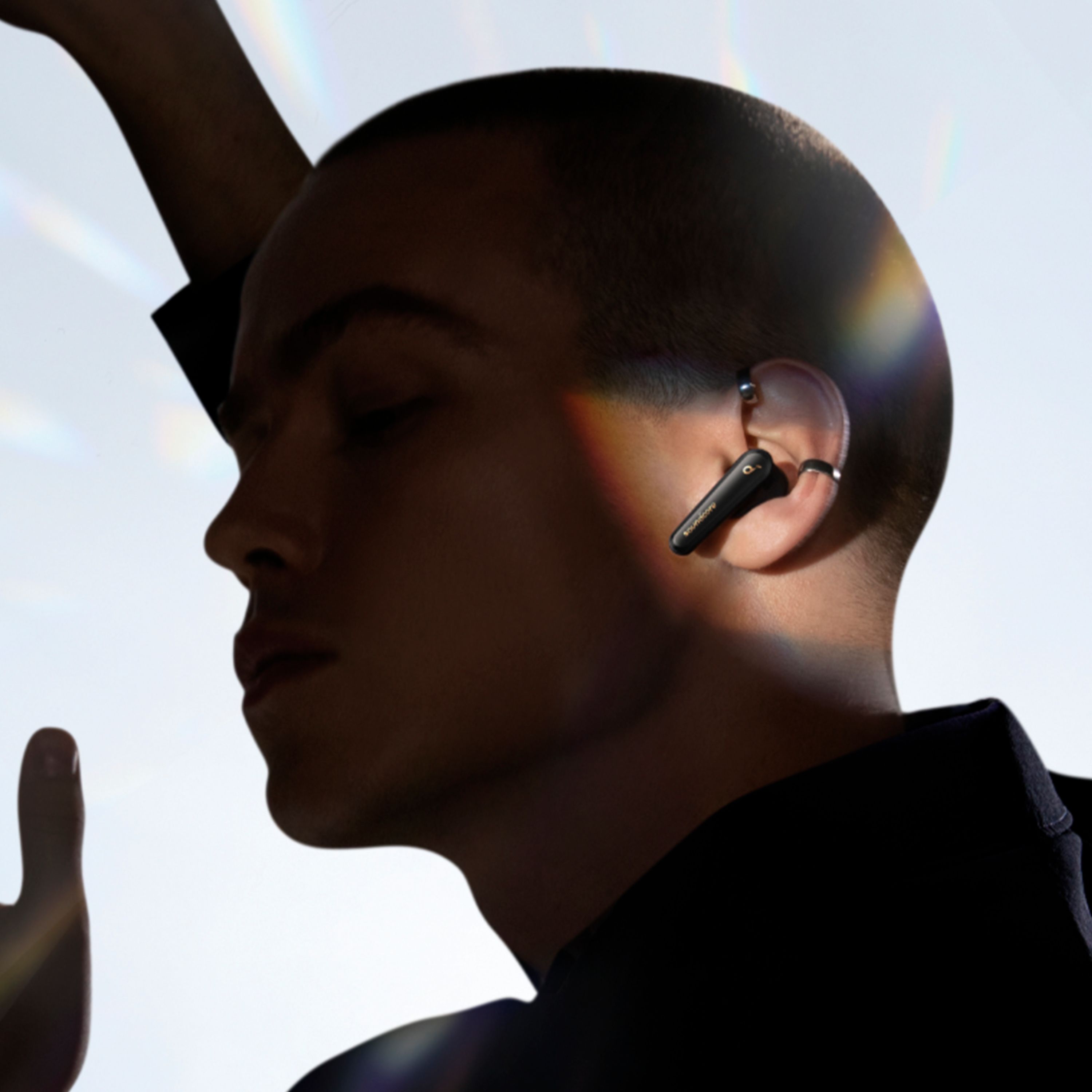 Left View: Google - Pixel Buds A-Series True Wireless In-Ear Headphones - Olive