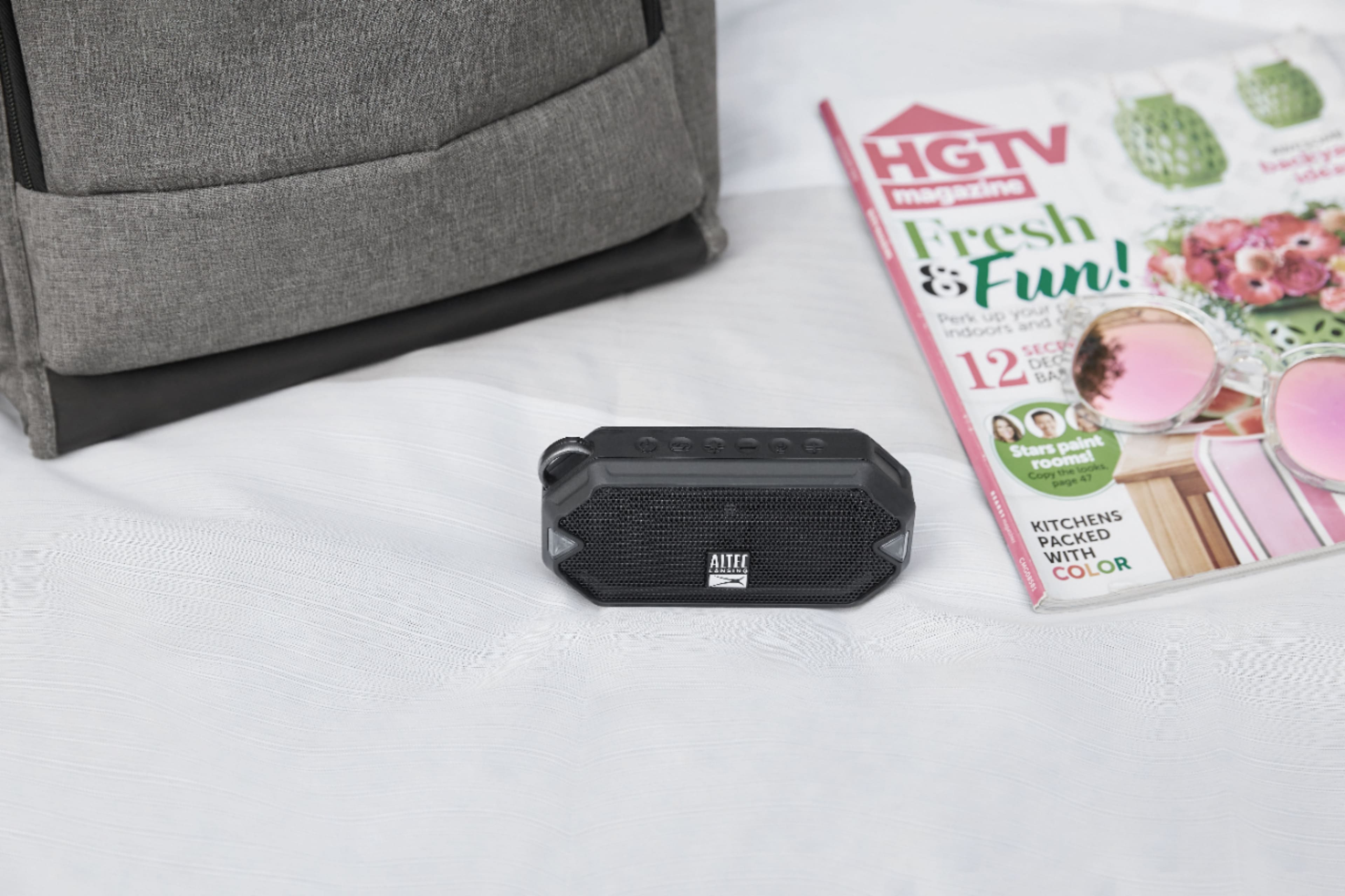 Alt View 14. Altec Lansing - HydraMini Everything Proof Speaker - Black.