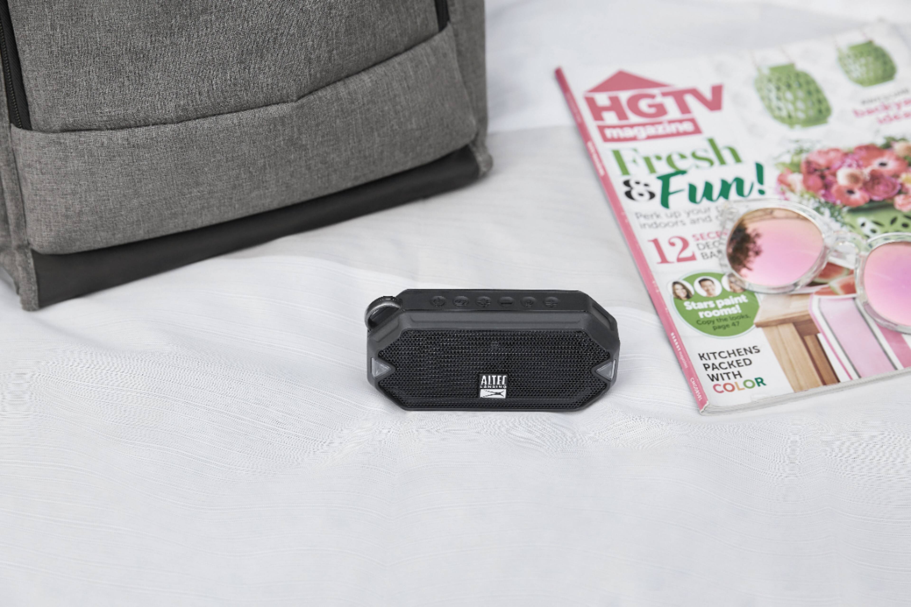 Alt View 14. Altec Lansing - HydraMini Everything Proof Speaker - Black.