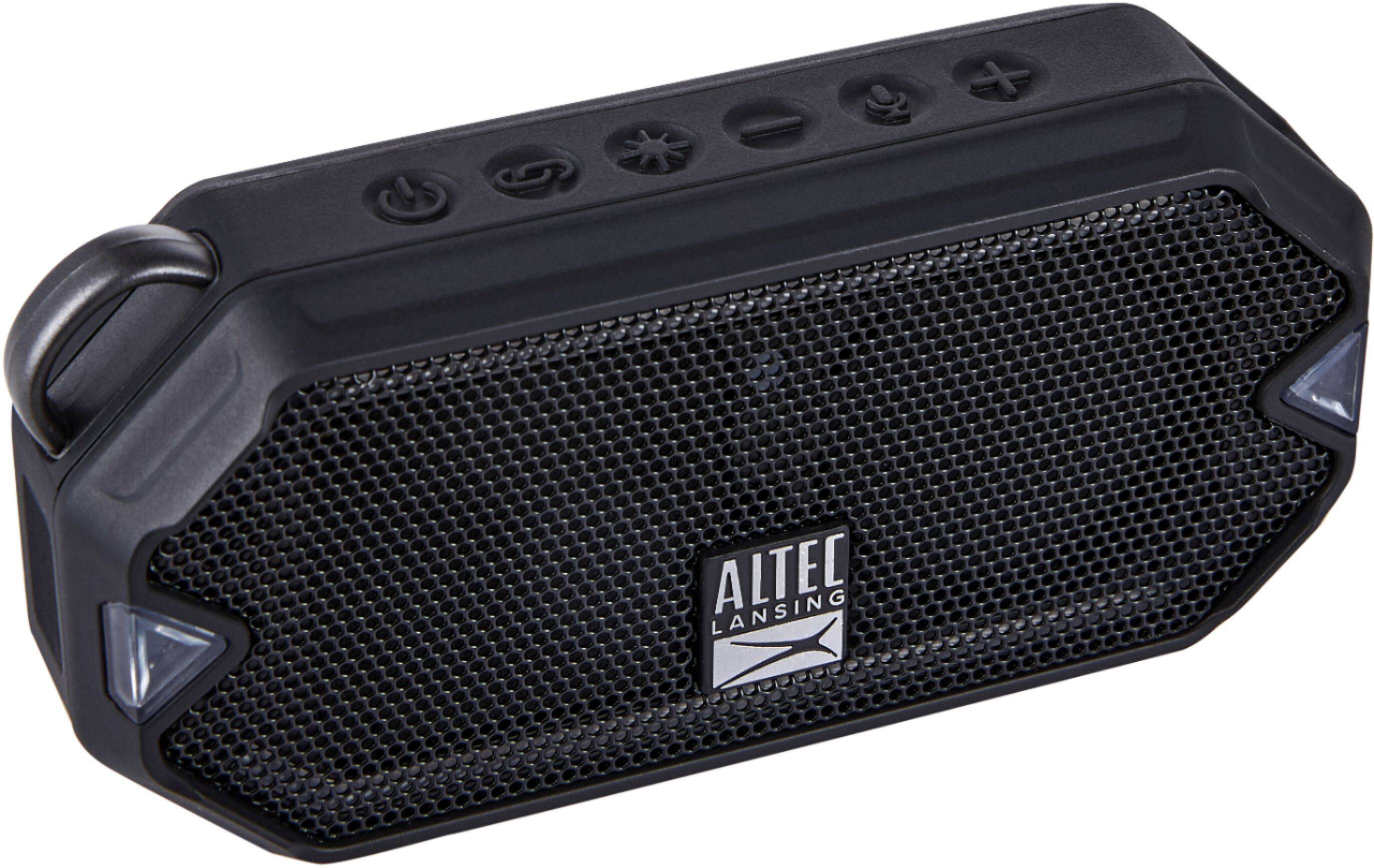 Alt View 1. Altec Lansing - HydraMini Everything Proof Speaker - Black.