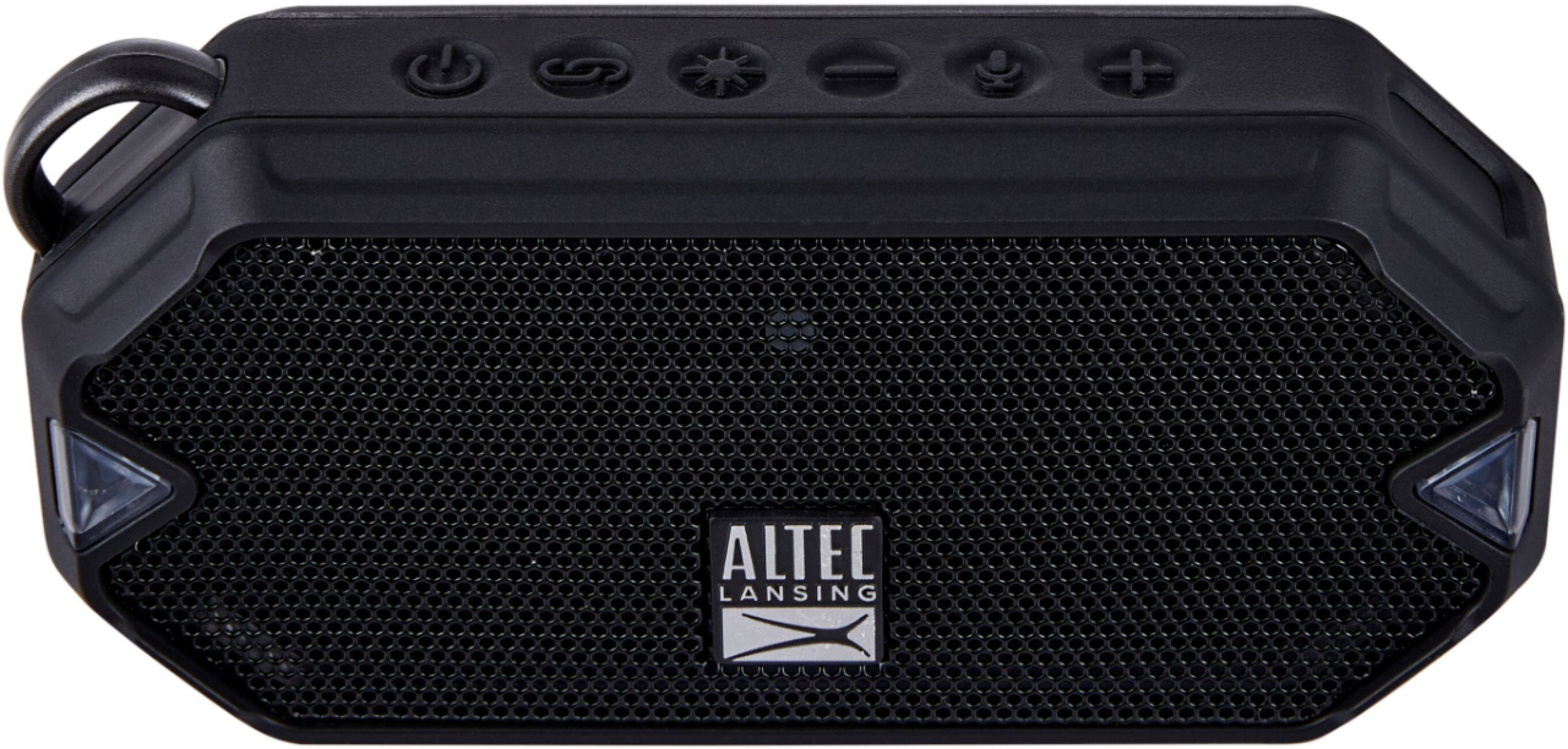 Left. Altec Lansing - HydraMini Everything Proof Speaker - Black.