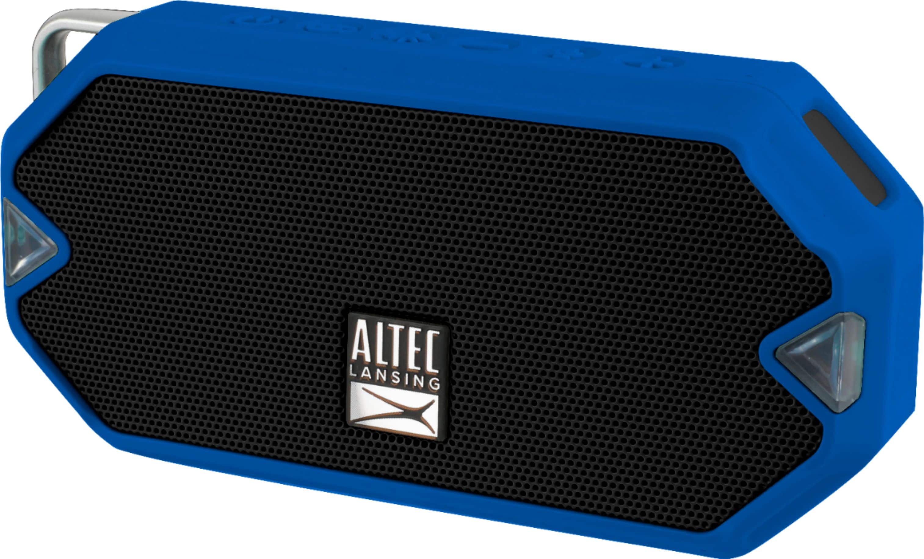 Left. Altec Lansing - HydraMini Everything Proof Speaker - Royal Blue.
