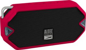 Altec Lansing - HydraMini Everything Proof Speaker - Torch Red - Front_Zoom