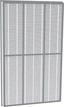Front. Shark - Air Purifier 6-Fan Anti-Allergen HEPA Filter with Advanced Odor Lock, Compatible with HE601, HE602 - Grey.