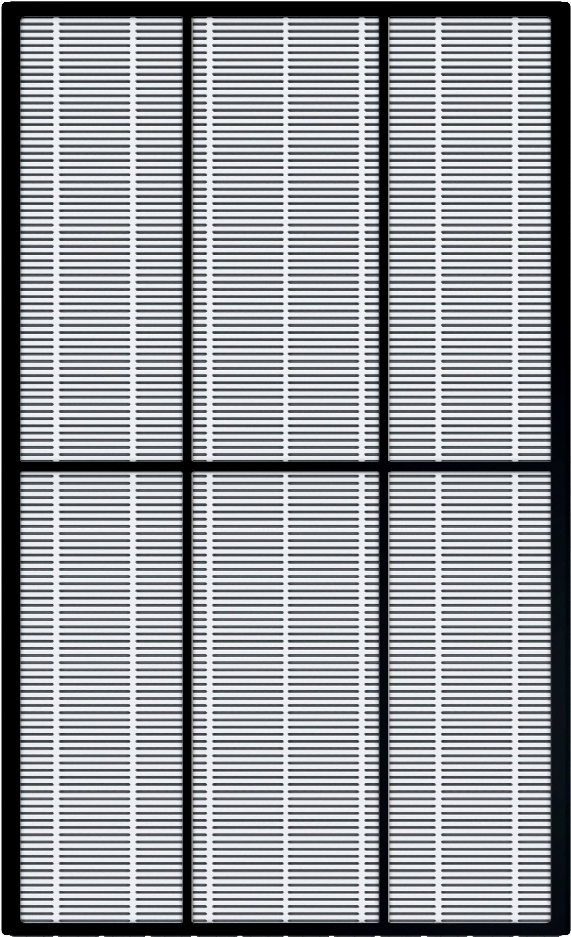 Alt View 11. Shark - Air Purifier 6-Fan Anti-Allergen HEPA Filter with Advanced Odor Lock, Compatible with HE601, HE602 - Grey.