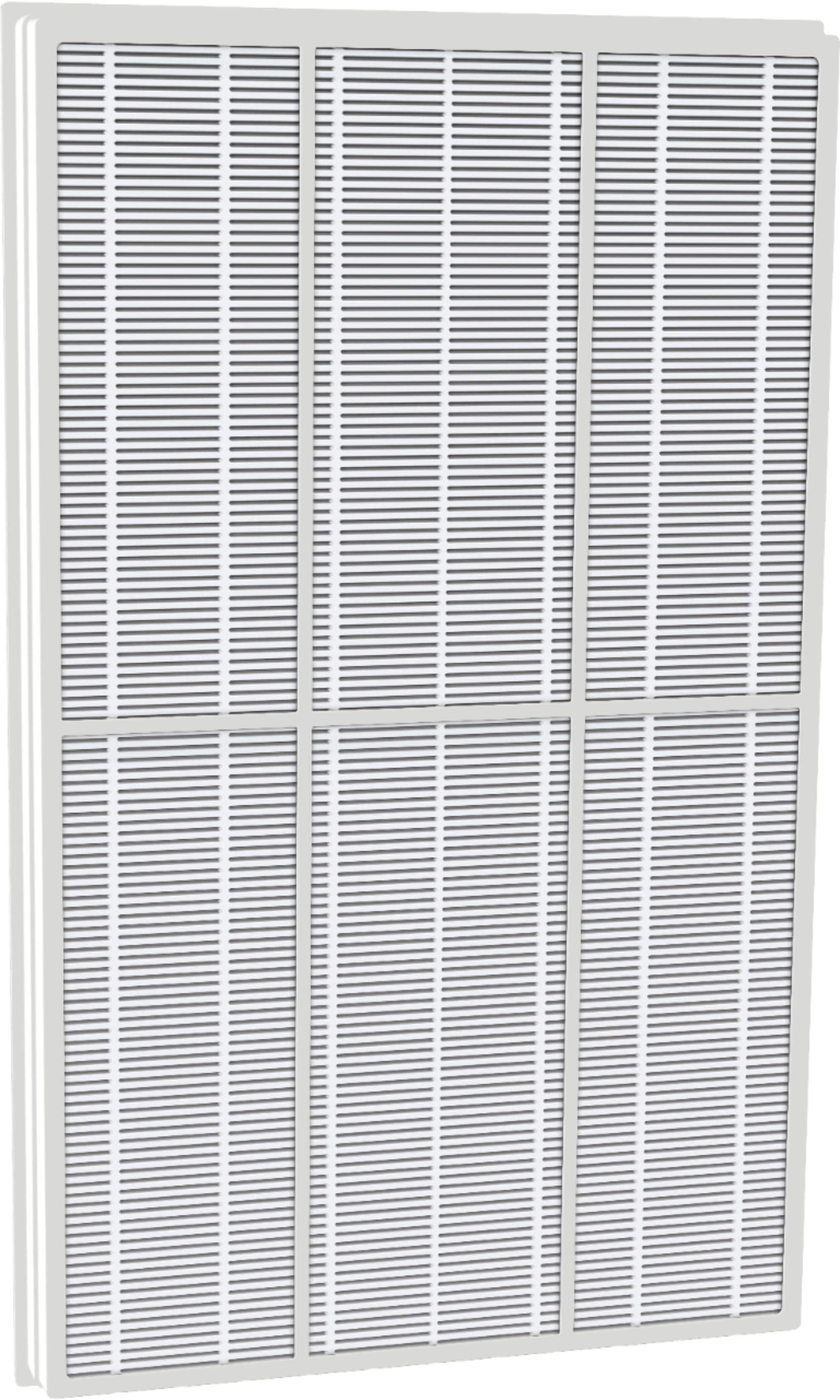 Shark - Air Purifier 6-Fan Anti-Allergen HEPA Filter with Advanced Odor Lock & Fumes Lock, Compatible with HE601, HE602 - Gray - Front_Zoom