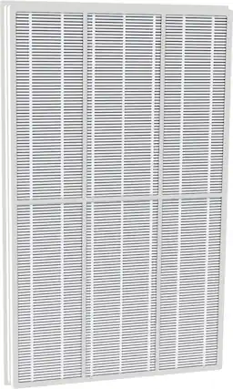 Front. Shark - Air Purifier 6-Fan Anti-Allergen HEPA Filter with Advanced Odor Lock & Fumes Lock, Compatible with HE601, HE602 - Grey.