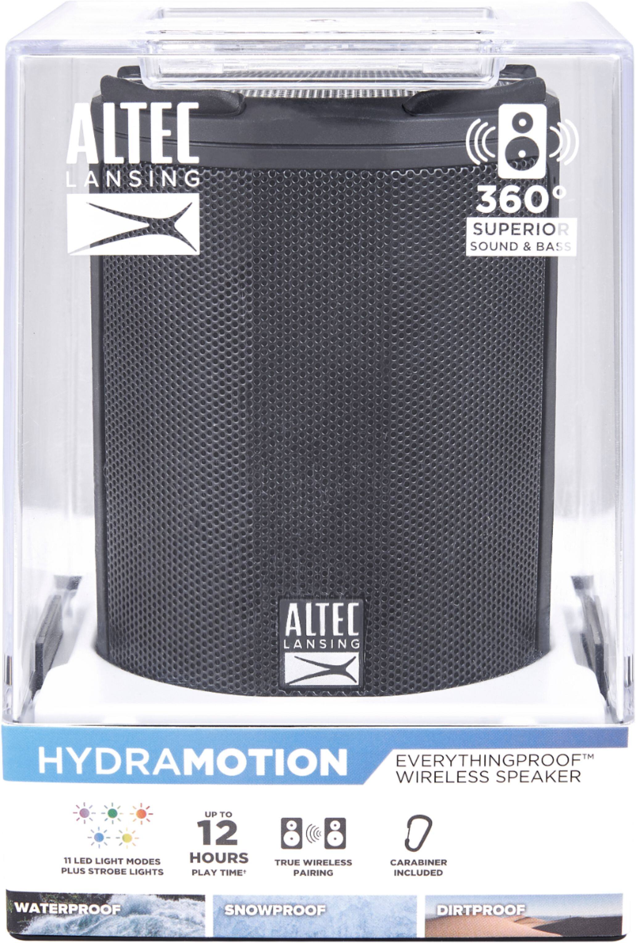 Alt View 15. Altec Lansing - HydraMotion Everything Proof Speaker - Black.