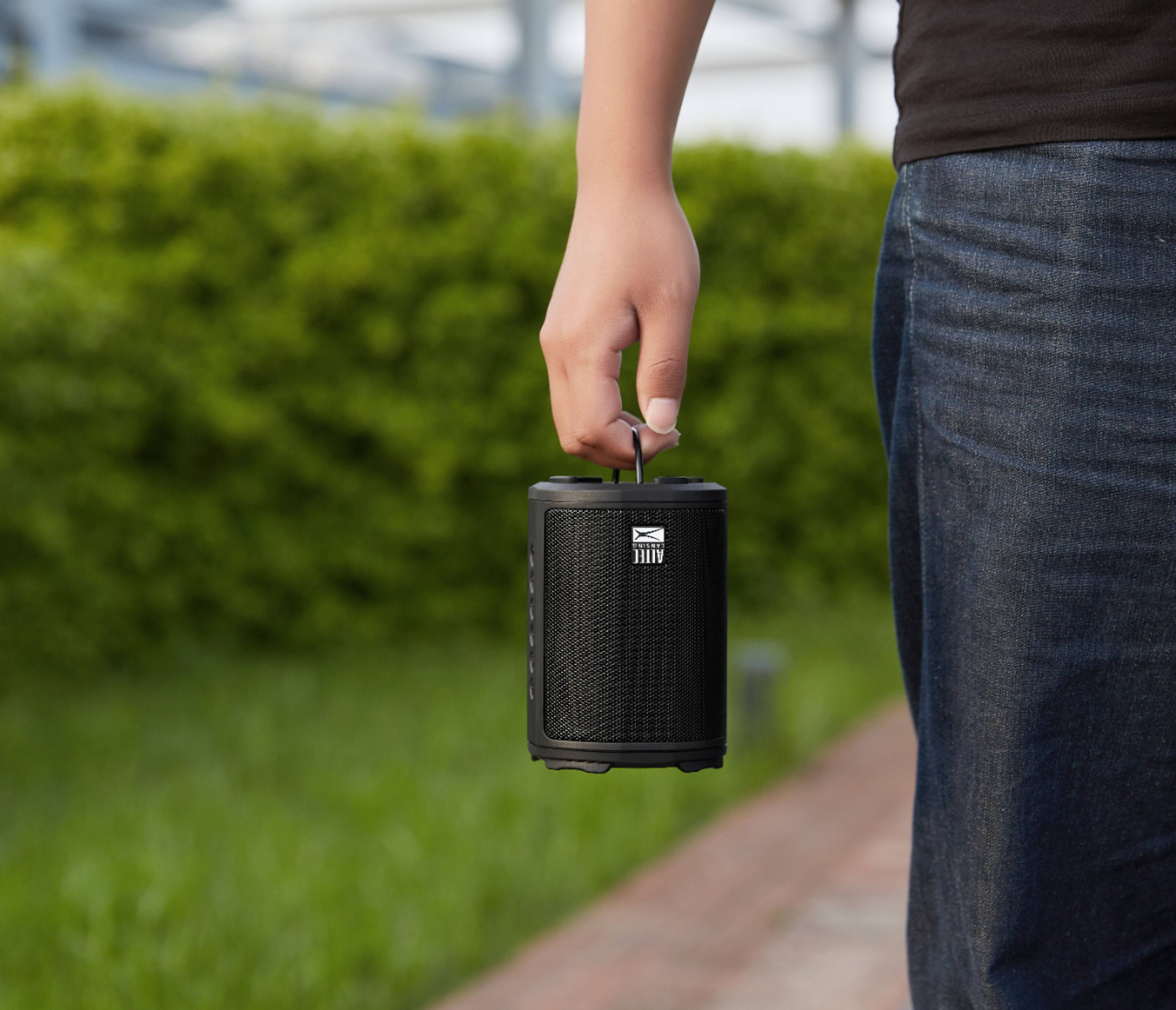 Alt View 16. Altec Lansing - HydraMotion Everything Proof Speaker - Black.