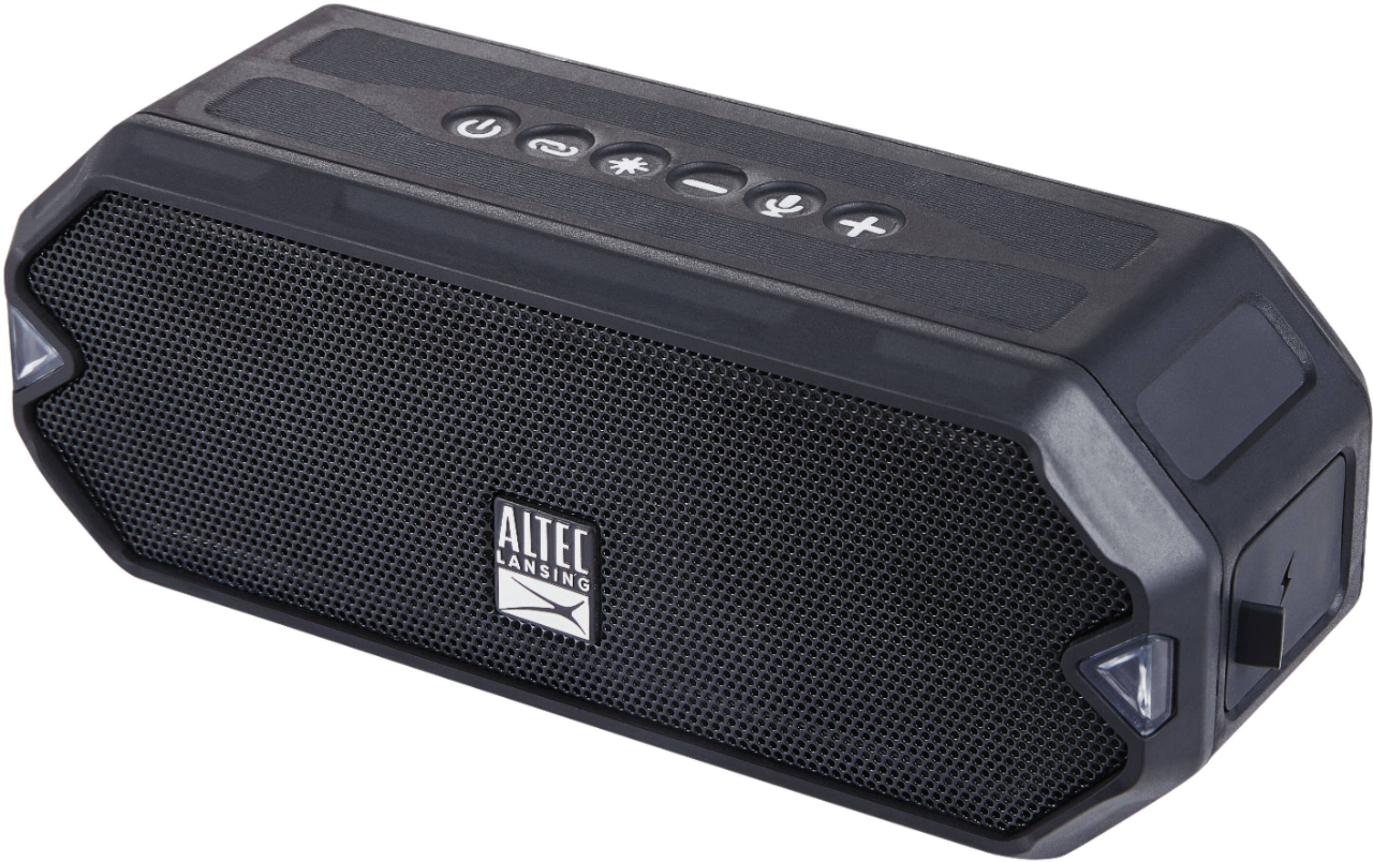 Alt View 1. Altec Lansing - HydraJolt Everything Proof Speaker - Black.