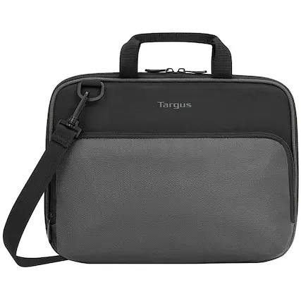 Front. Targus - Work-in Essentials Case for 11.6" Chromebook - Black/Gray.
