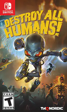Front. THQ Nordic Games - Destroy all Humans!. - T (Teen 13+)