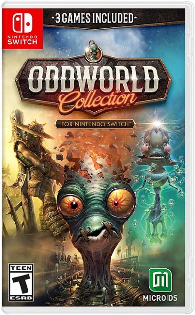 Front Zoom. Oddworld: Collection - Nintendo Switch.