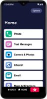 Lively™ - Jitterbug® Smart3 Smartphone for Seniors - Black - Front_Zoom