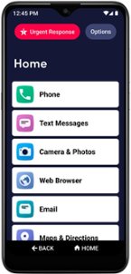Lively™ - Jitterbug® Smart3 Smartphone for Seniors - Black