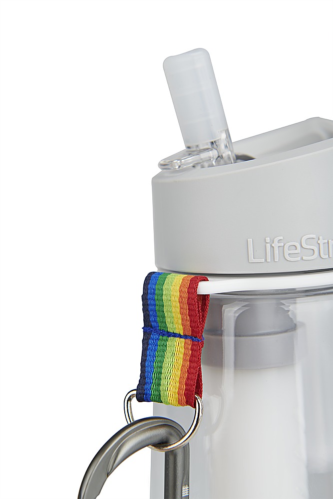 Lifestraw - Go 2-Stage Water Filter Bottle - Clear Rainbow