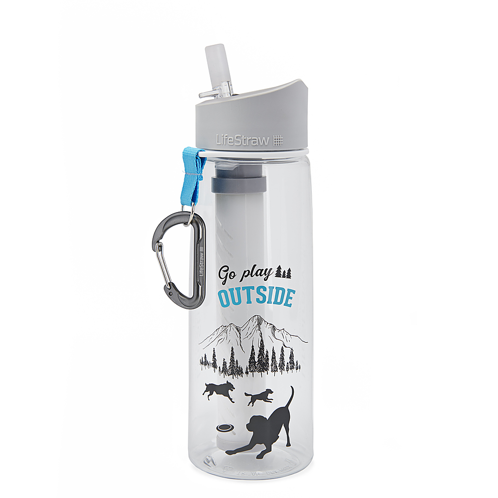 Lifestraw - Go 2-Stage Water Filter Bottle - Clear Blue