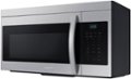 Alt View Zoom 12. Samsung - 1.6 cu. ft. Over-the-Range Microwave with Auto Cook - Stainless steel.