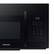 Alt View 14. Samsung - 1.6 cu. ft. Over-the-Range Microwave with Auto Cook - Black.