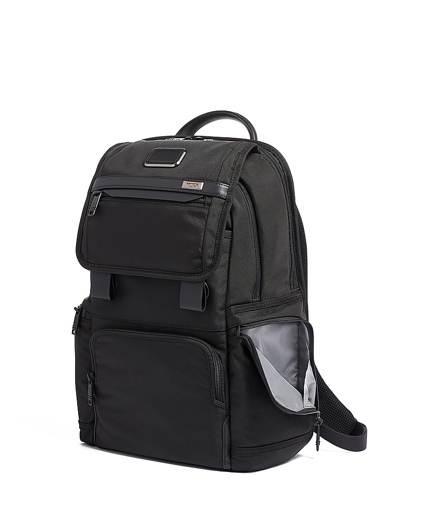 Best Buy: TUMI Alpha Flap Backpack Black 130530-1041