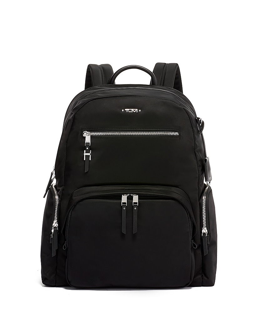 Best Buy: TUMI Voyageur Carson Backpack Black/Silver 109963-1077