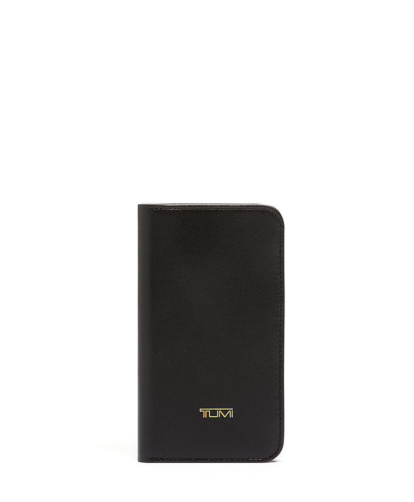 Best Buy: TUMI Folio Case for iPhone 12 Mini Black 139425-2693