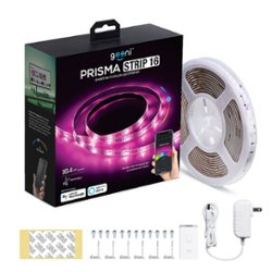 Geeni - Prisma Smart LED Strip Lights (5M) - Multicolor - White - Front_Zoom