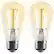 Alt View 15. Geeni - LUX ST19 Wi-Fi Smart Edison Bulb (2-Pack) - White.