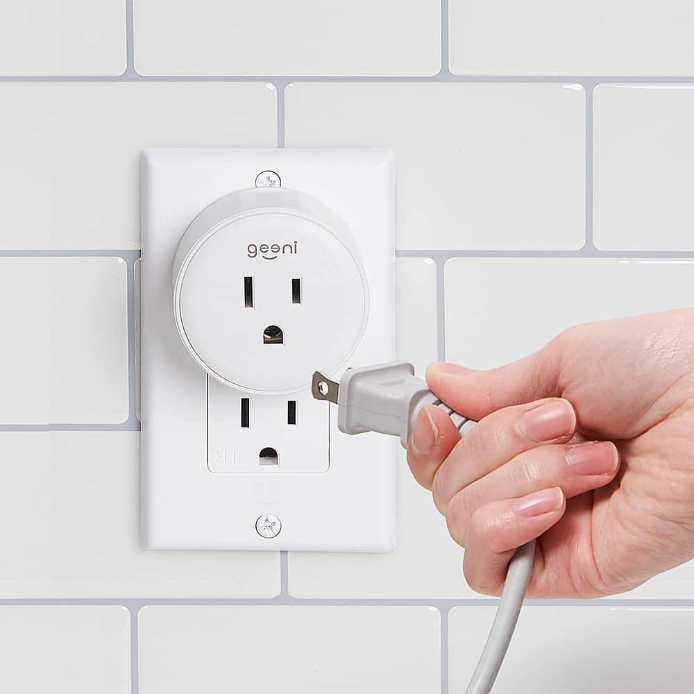 Alt View 11. Geeni - Dot Smart Plug - White.