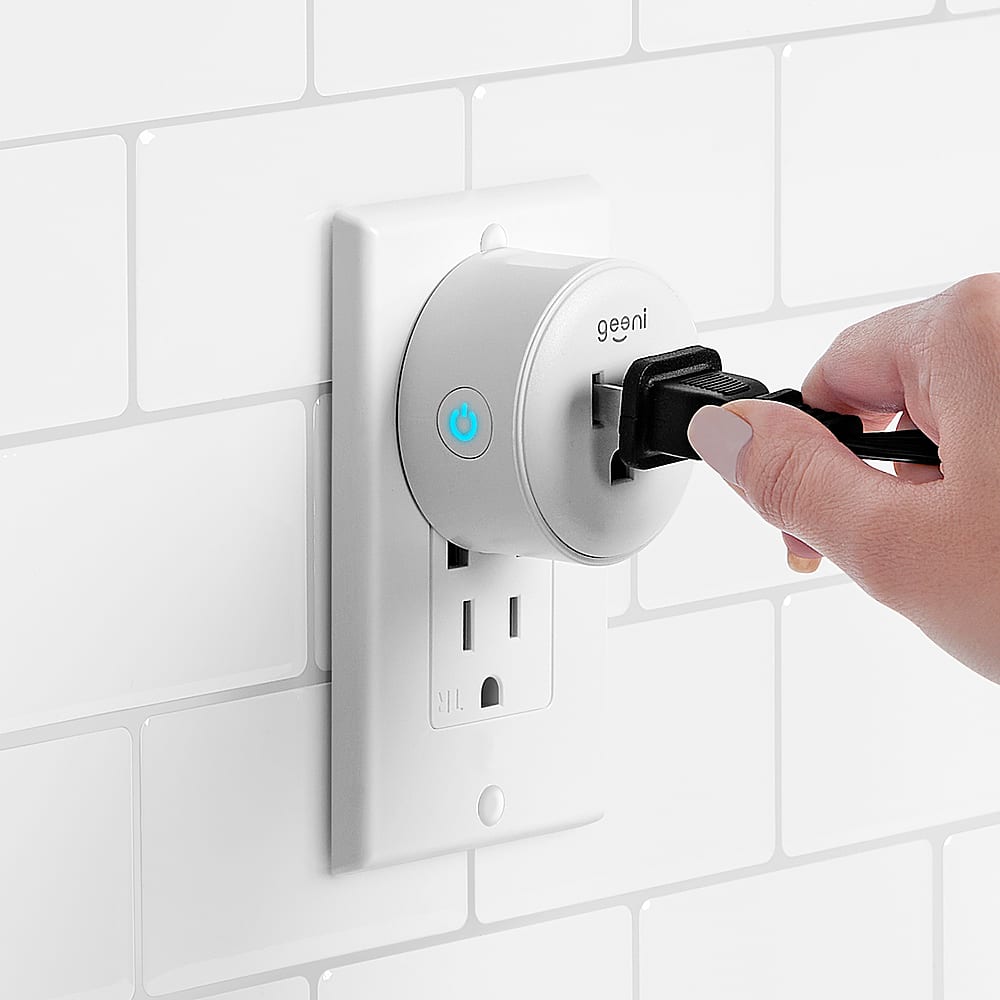 Alt View 12. Geeni - Dot Smart Plug - White.