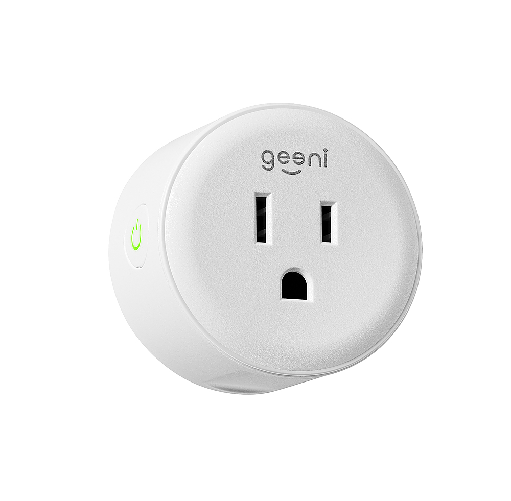 Geeni Smart Wi-Fi In-Wall Outlet White GN-WW115-199 - Best Buy