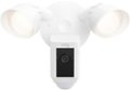 Front Zoom. Ring - Floodlight Cam Plus Outdoor Wired 1080p Surveillance Camera - White.
