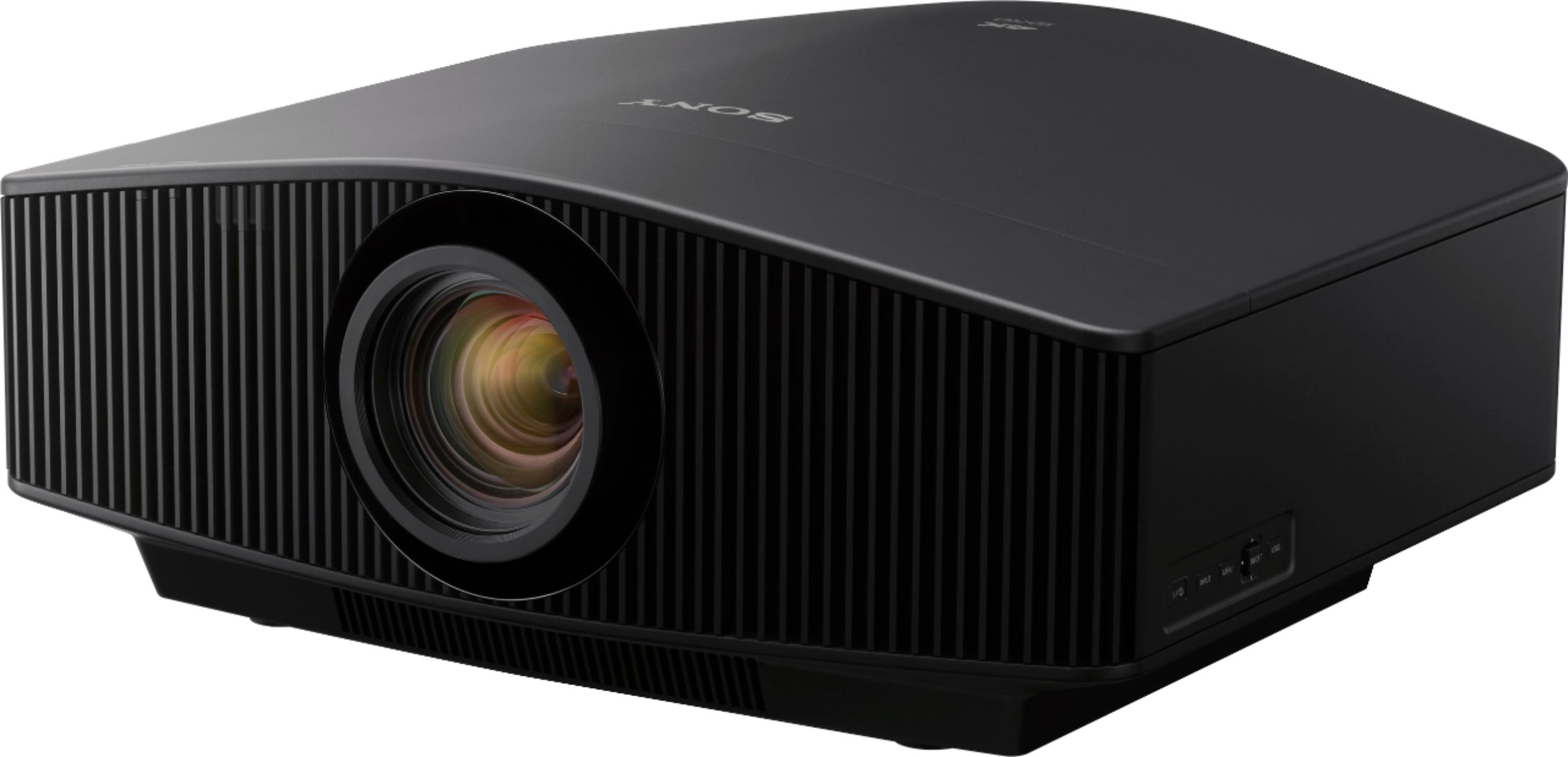 Angle View: Sony - VW1025ES 4K Laser Home Theater Projector with HDR - Black