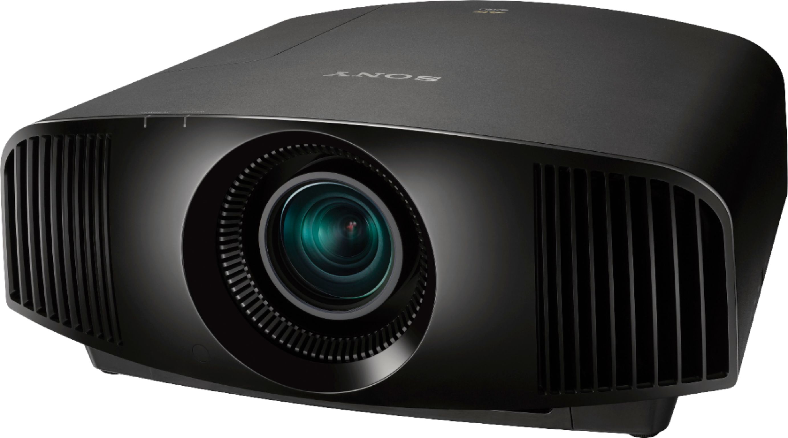 Angle View: Sony - Premium 4K HDR Home Theater Projector - Black