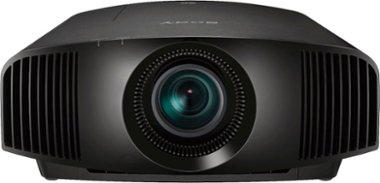 Sony - Premium 4K HDR Home Theater Projector - Black - Front_Zoom
