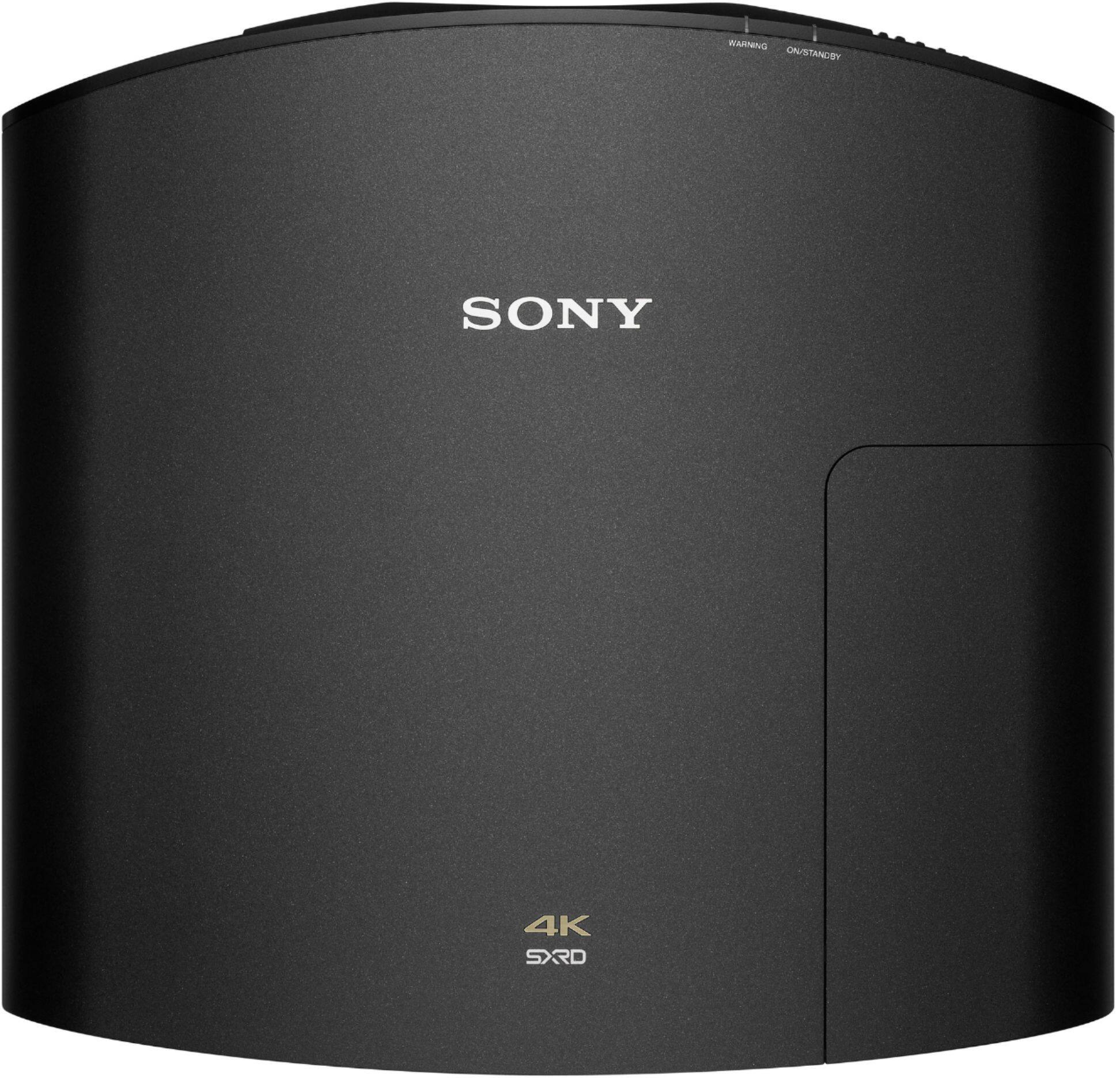 Top. Sony - Premium 4K HDR Home Theater Projector - Black.
