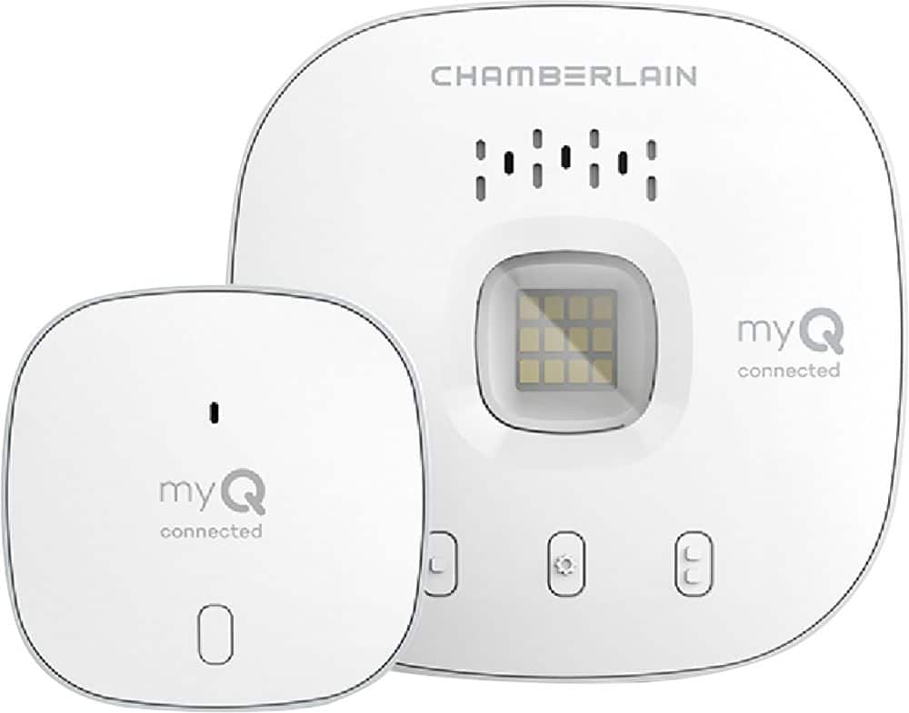 Front. Chamberlain - myQ Smart Garage Control - White.