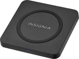 Insignia™ - 15 W Qi-Certified Wireless Charging Pad for Android/iPhone - Black - Alt_View_Zoom_11