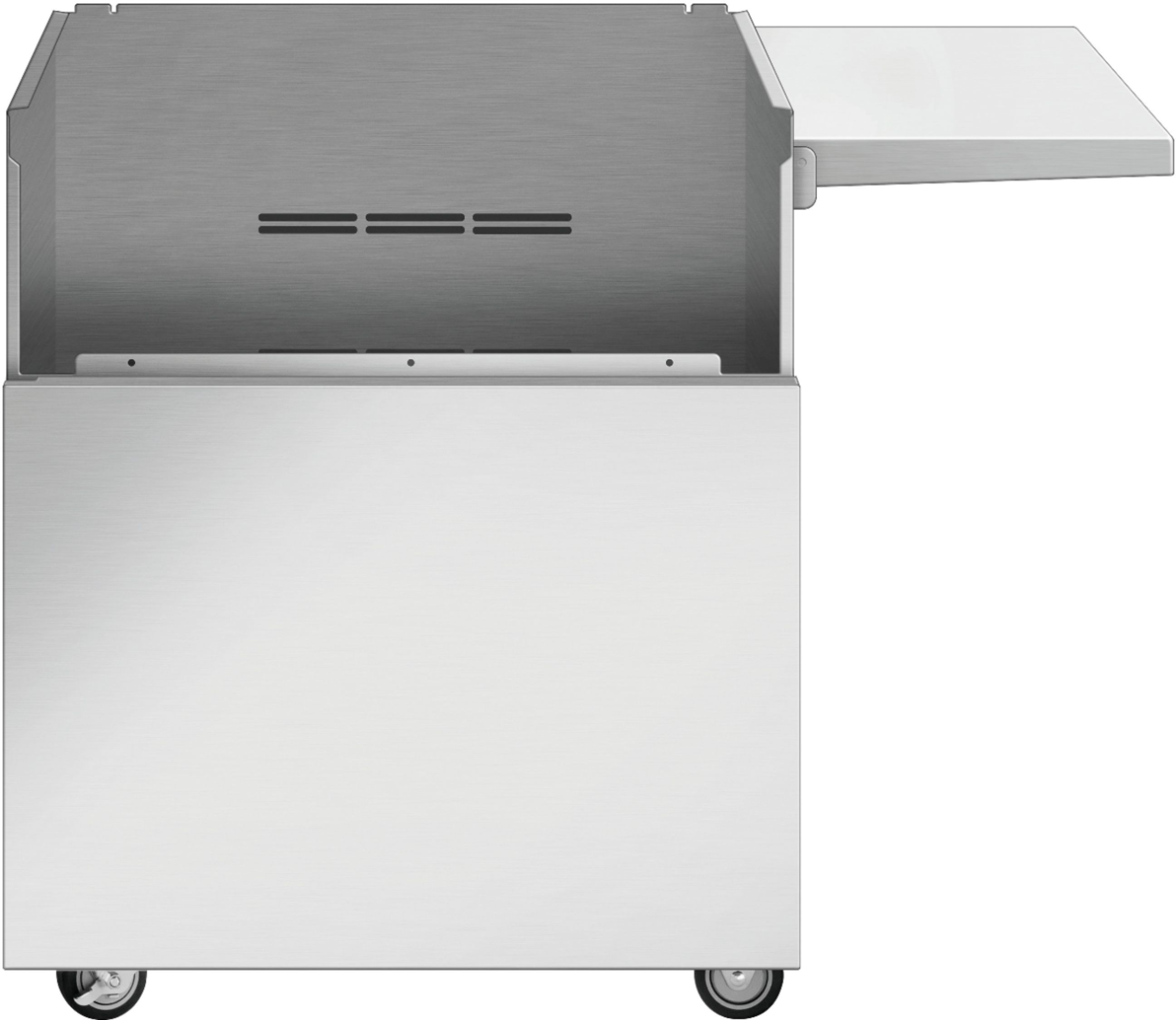 Angle View: DCS by Fisher & Paykel - 30 in. CSS Grill Cart - Stainless steel